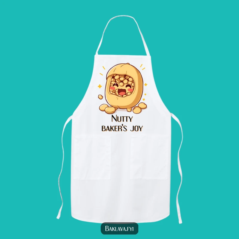 Funny Nut Filling Excitement Apron - Cook with Flavorful Fun