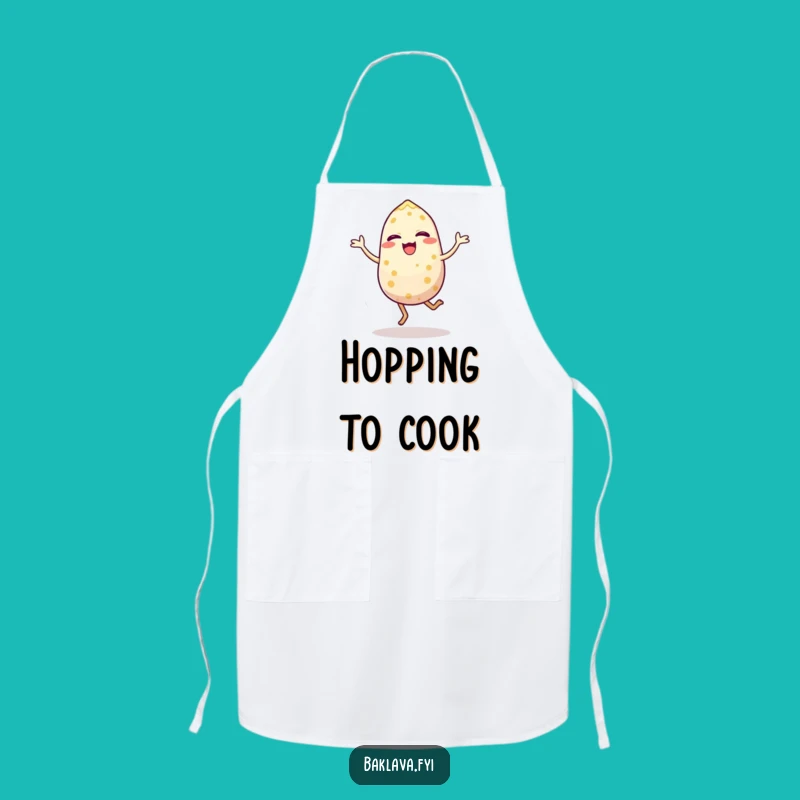 Funny Sesame Seed Hop Apron: Joyful Chef Seed Kitchen Wear, Perfect Funny Gift