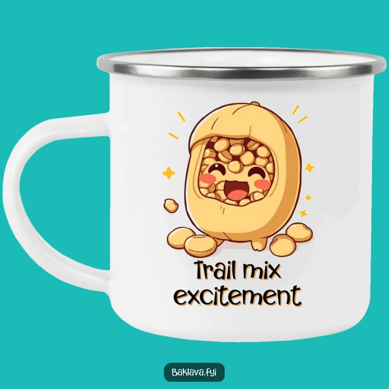 Adventure-Ready Funny Nut Filling Mug - Flavorful Sips Outdoors