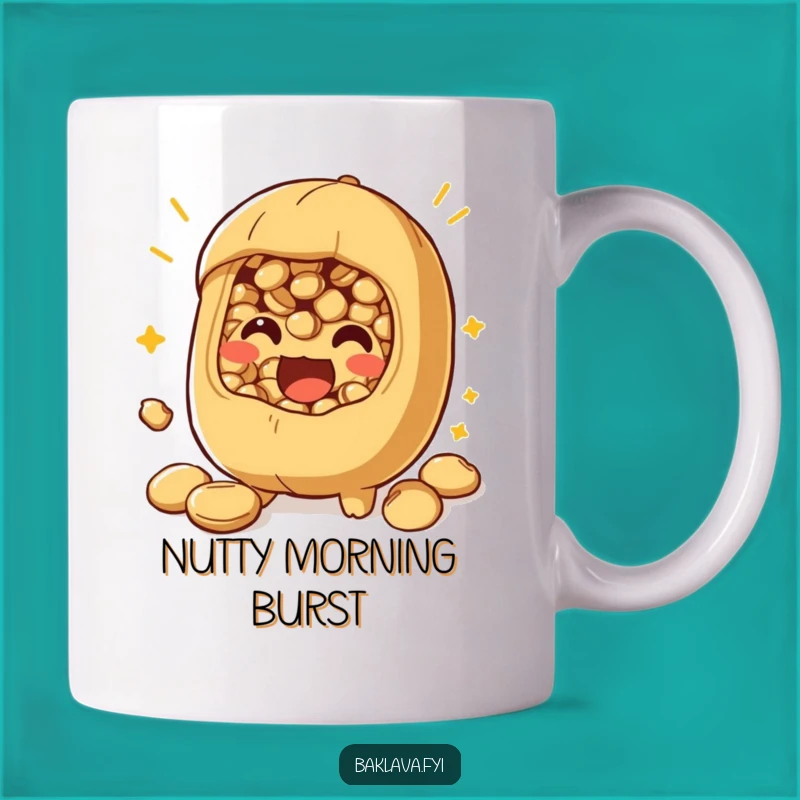 Funny Nut Filling Excitement Mug - Hilarious Dessert Lover Gift