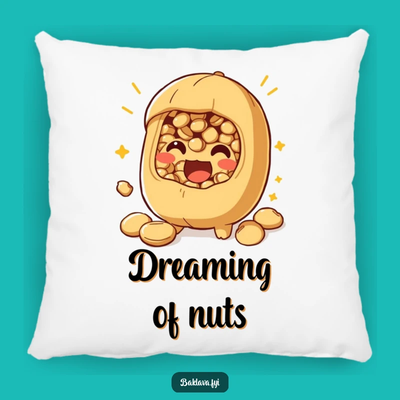 Cozy Funny Nut Filling Excitement Pillow - Sweet Dreams of Flavor