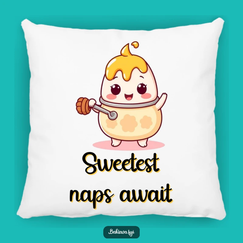 Funny Kawaii Honey Pot Stirring Pillow - Cozy and Humorous Comfort
