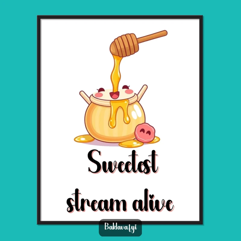 Instant Funny Honey Pot Pouring Art - Sweetness Delivered