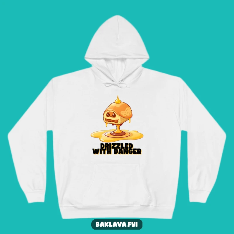 Funny Wobbly Baklava Hoodie - Cozy Balance Act Sweatshirt, Perfect Gift