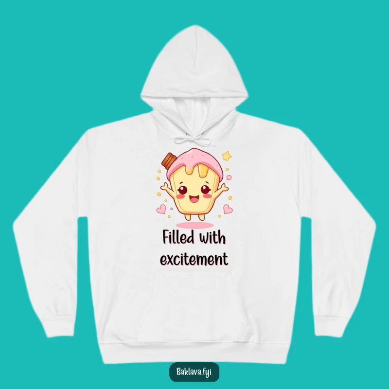 Cozy Funny Hopping Honey Pastry Hoodie: Warmth & Sweetness