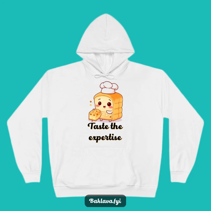 Funny Baklava Chef Hoodie: Cozy Pastry Offering Bite Gift
