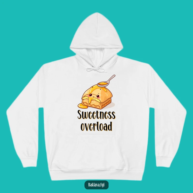 Funny Baklava Honey Hoodie – Cozy Comfort with a Sweet Treat