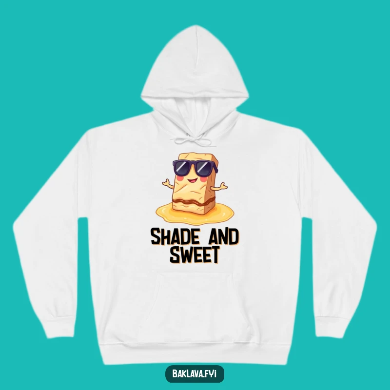 Funny Cool Baklava Hoodie - Stay Cozy with this Hilarious Dessert Vibe!