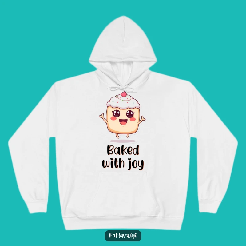 Funny Leaping Pastry Hoodie - Cozy Bakery Humor Comfort Gift