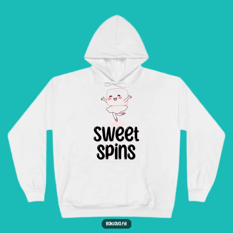 Funny Sugar Cube Pirouette Hoodie - Cozy Sweet Design for Treat Lovers & Gift