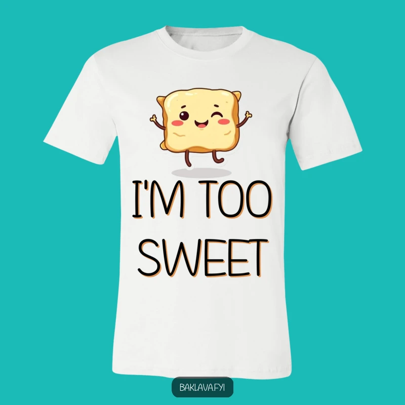 Funny Dancing Baklava T-Shirt: Sweet Moves for a Hilarious Gift