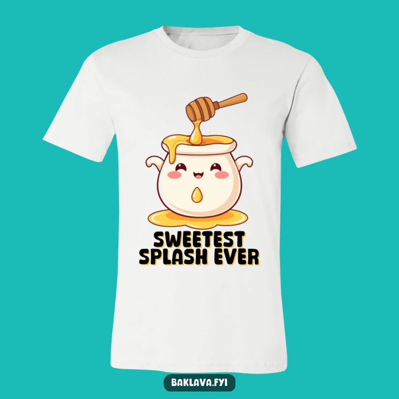 Funny Smiling Honey Pot Tee: Wear Your Sweet Personality