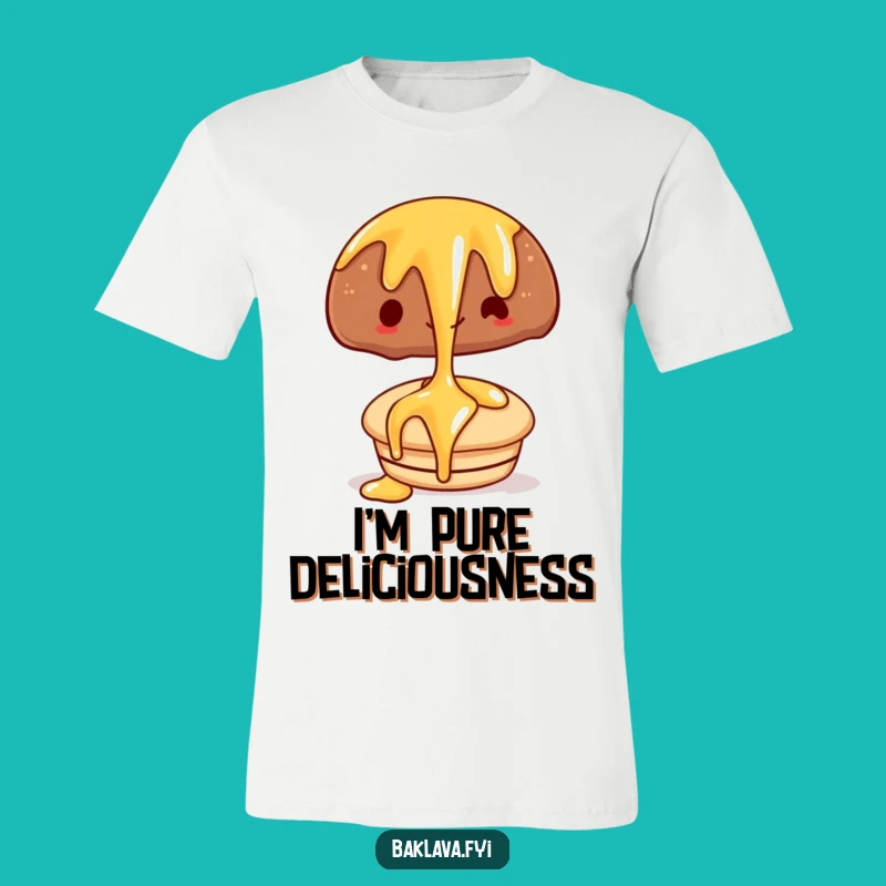 Funny Syrup Pastry Tee - A Hilarious Drizzle Design for Sweet Treat Lovers
