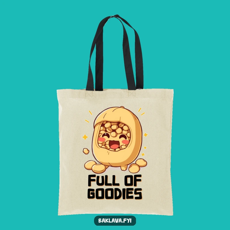 Funny Nut Filling Excitement Tote Bag - Carry Your Flavor